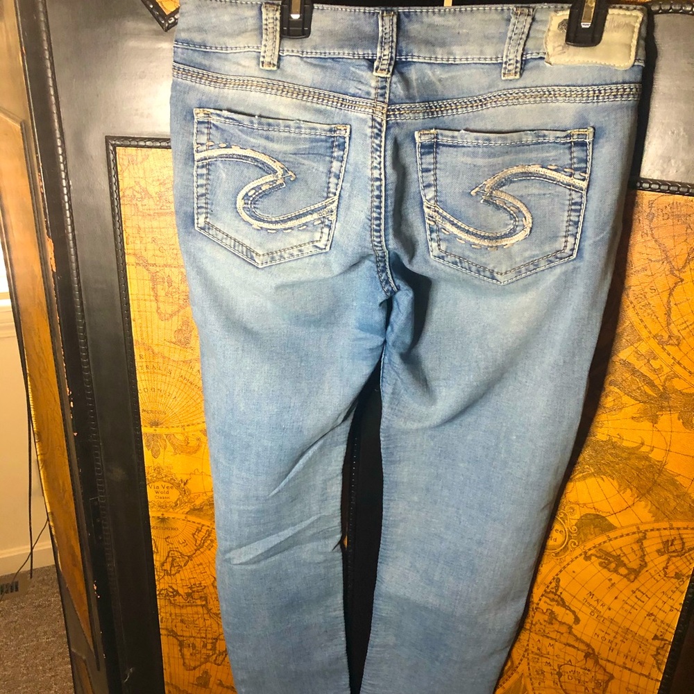 SUKI Silver Joga Skinny Jeans